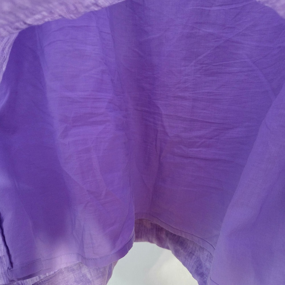 Lilly Pulitzer Mialeigh Elbow Sleeve Linen Shift Dress 16 Lilac Coastal Resort - Picture 14 of 16